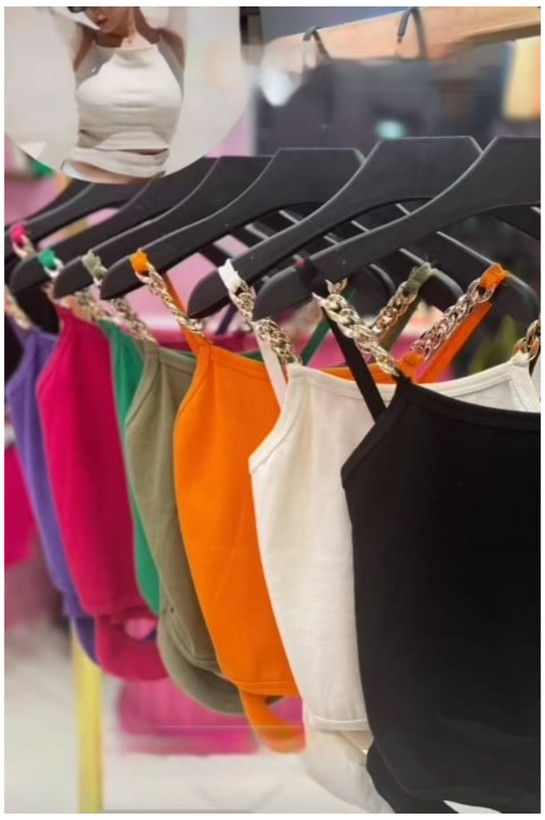 کراپ تاپ زنانه مدل بند کارتیر شکم باز