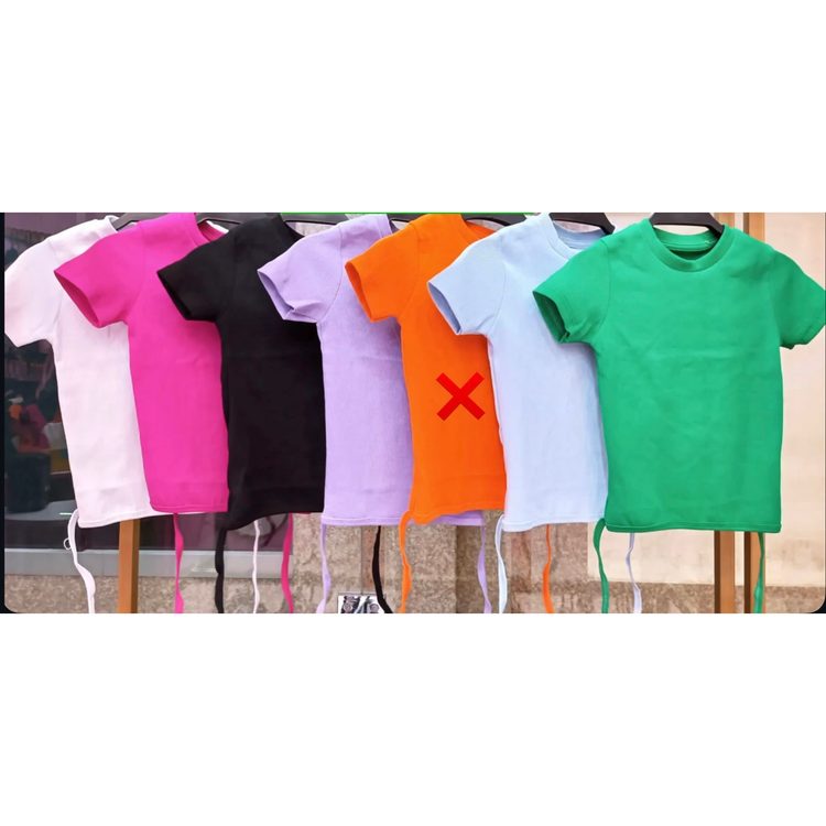 کراپ تیشرت زنانه مدل پشت باز