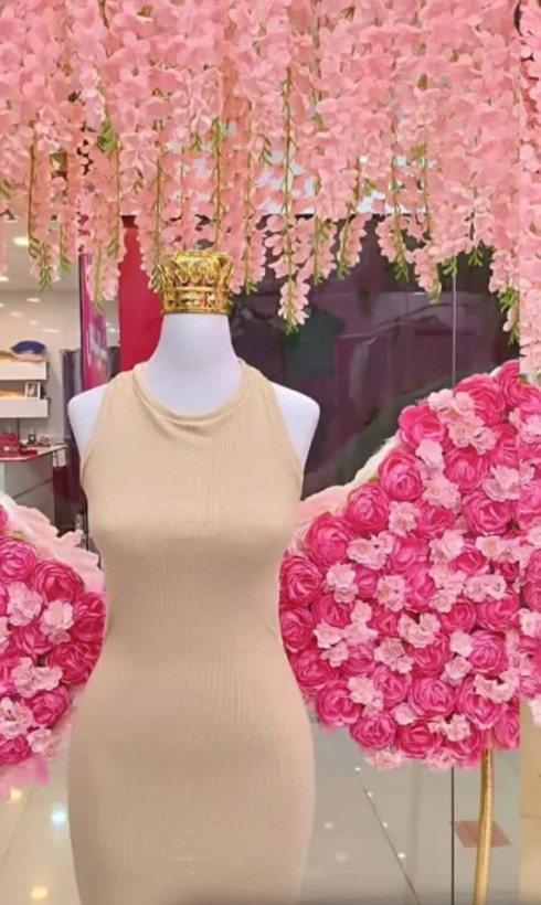 تونیک زنانه مجلسی مدل دور کمر باز