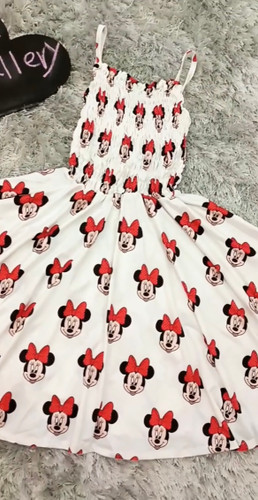 پیراهن عروسکی دخترانه مدل کش ماسوره