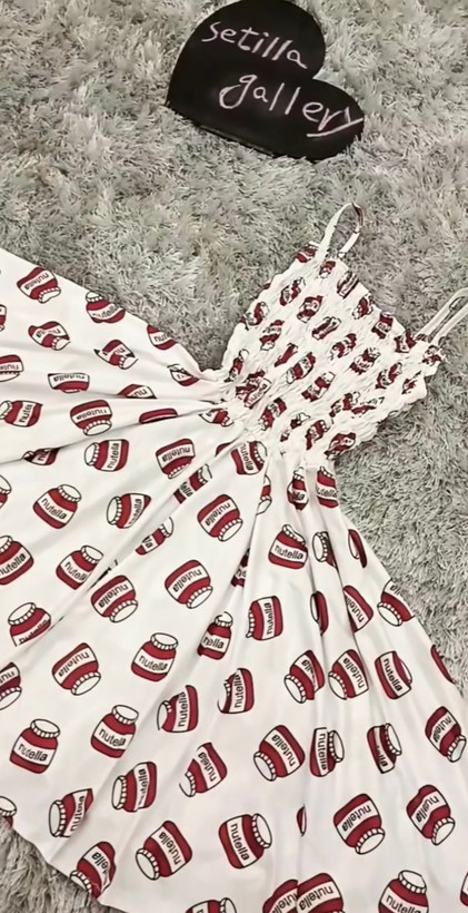 پیراهن عروسکی دخترانه مدل کش ماسوره