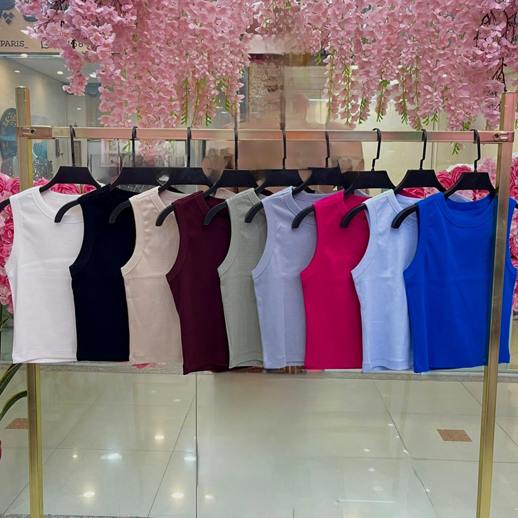 کراپ تاپ زنانه مدل آستین حلقه ای