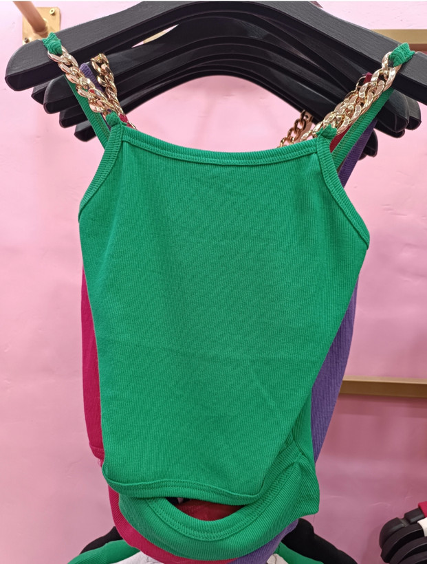 کراپ تاپ زنانه مدل بند کارتیر شکم باز