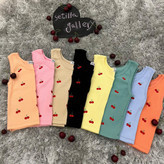 کراپ تاپ زنانه مدل گیلاسی