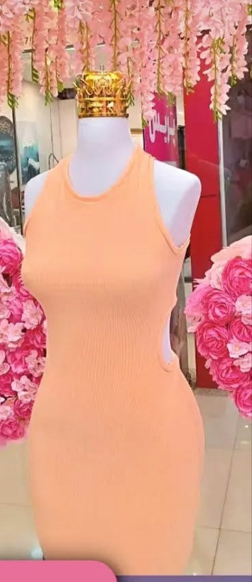 تونیک زنانه مجلسی مدل دور کمر باز