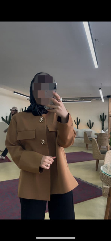 کت زنانه عروسکی مدل تدی