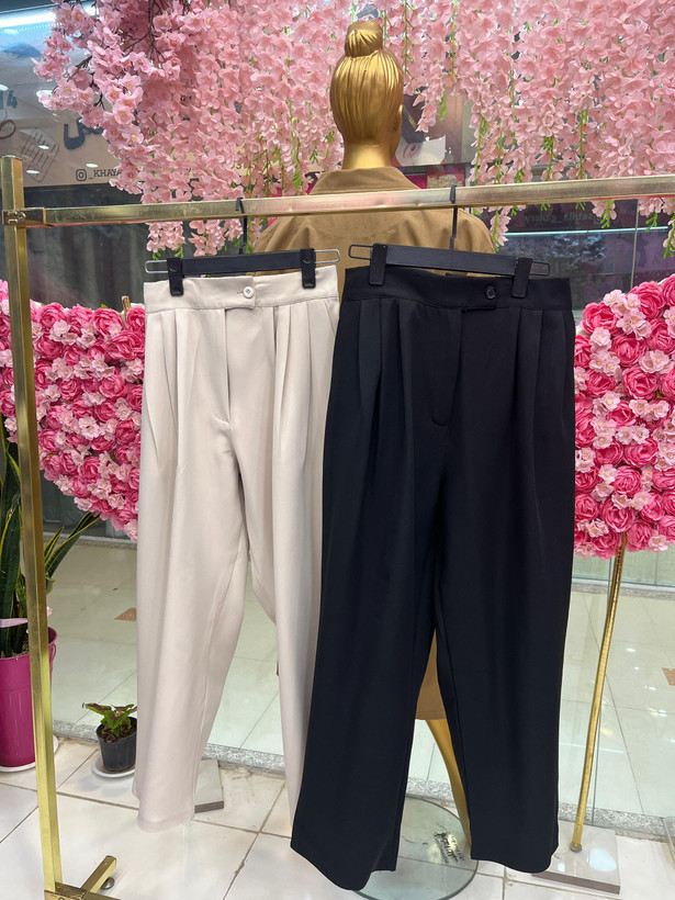 شلوار مام زنانه مدل بالنی