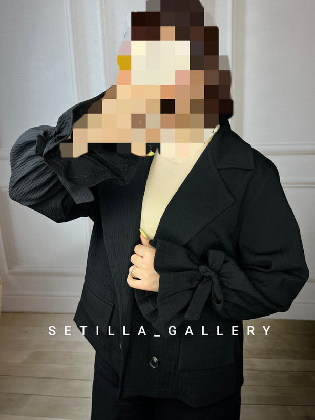 کت زنانه السا مدل آستین عروسکی