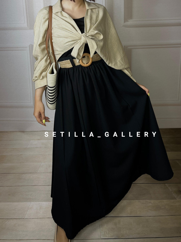 دامن زنانه زار مدل پیله دار