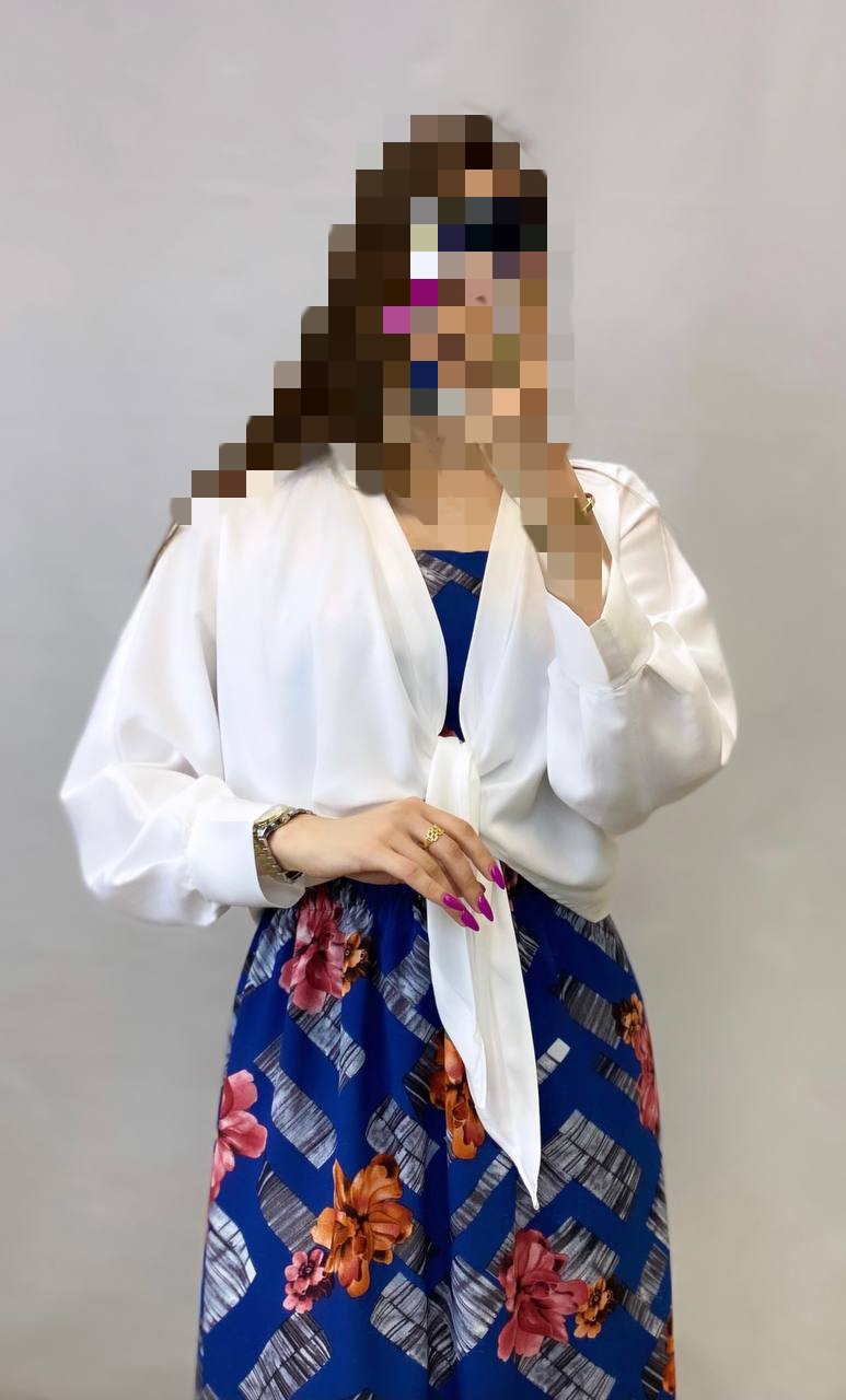 شومیز زنانه مدل جلو گره ای