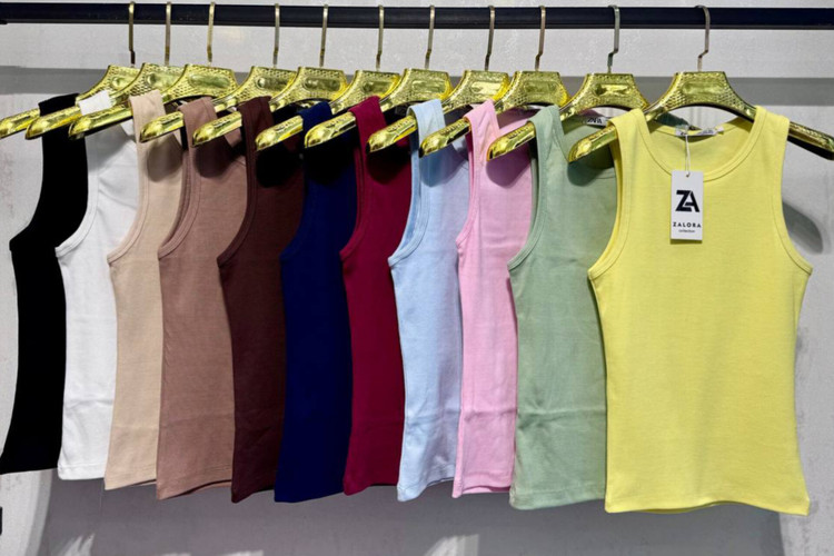 تاپ ساده بلند زنانه