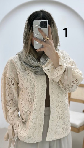 کت گیپور زنانه طرح گل