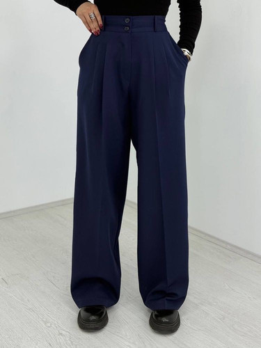 شلوار بگ زنانه مازراتی مدل دو دکمه