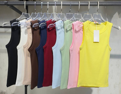 تاپ ساده بلند زنانه مدل یقه گرد